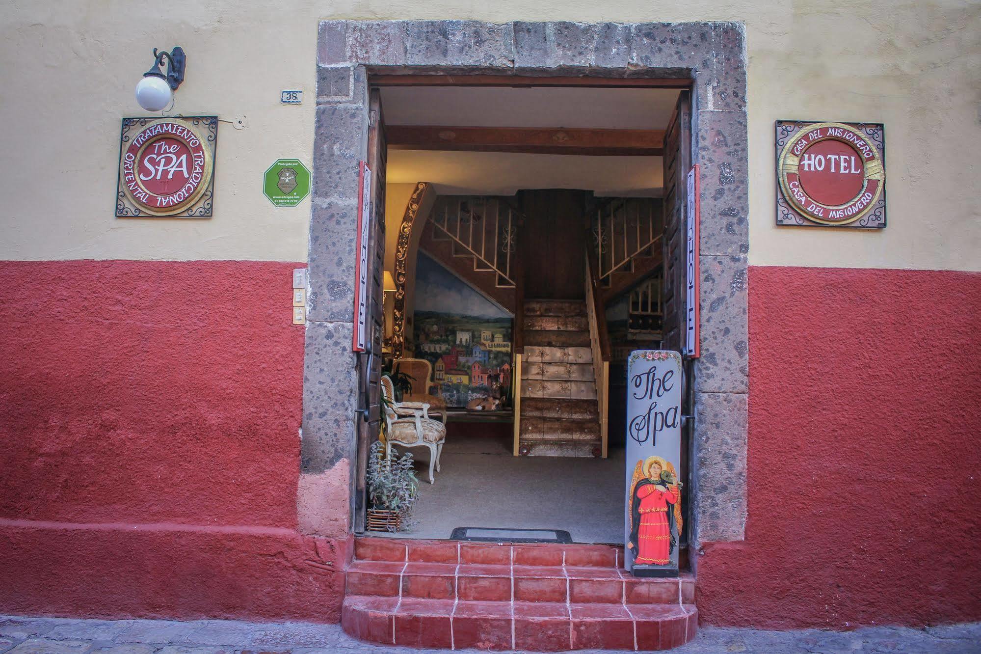 Hotel Casa Del Misionero San Miguel de Allende Exterior foto